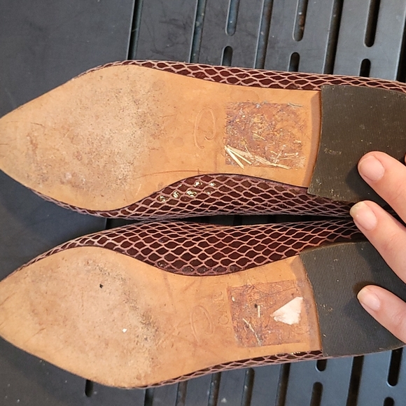 Oscar by Oscar de LA Renta pointed toe flats - Picture 3 of 3